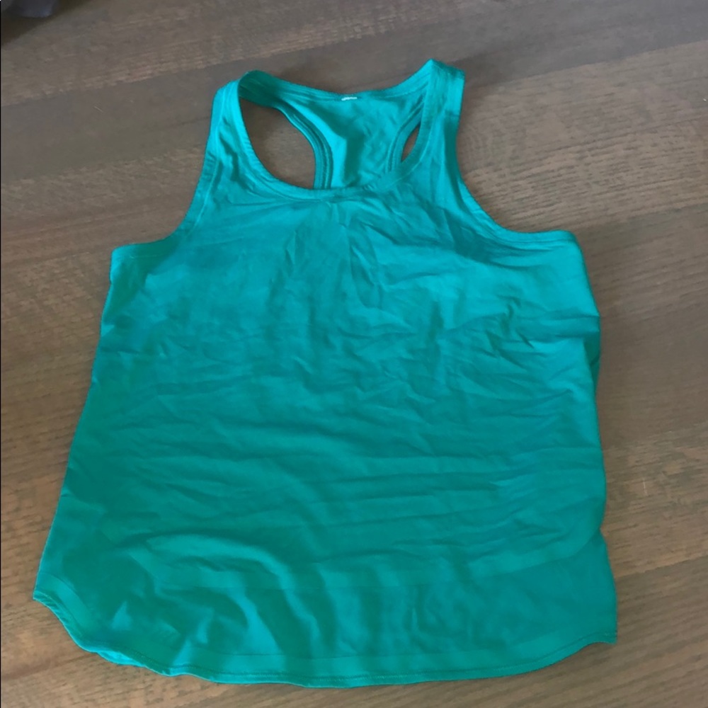 lululemon tank top size 4 blue